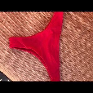 Tavik red thong bottoms